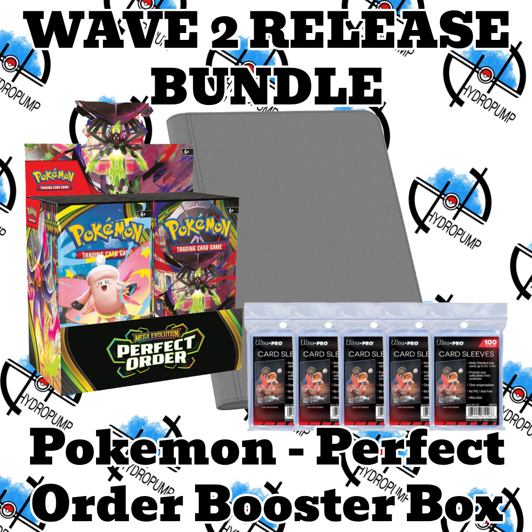 Pokémon TCG: Mega Evolution 03 - Perfect Order Booster Box Bundle - PRE-ORDER (WAVE 2 FULLFILMENT)