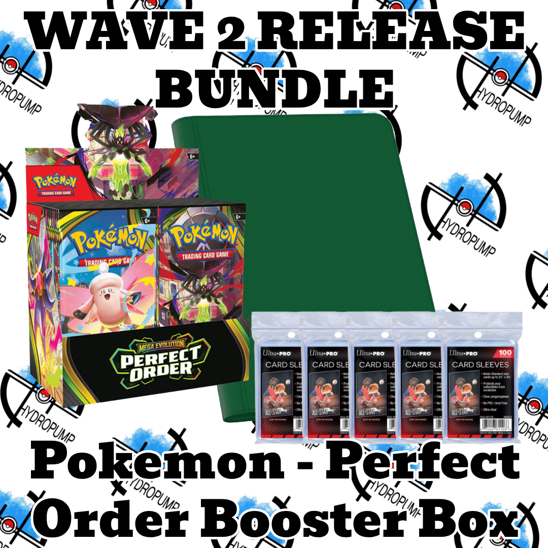 Pokémon TCG: Mega Evolution 03 - Perfect Order Booster Box Bundle - PRE-ORDER (WAVE 2 FULLFILMENT)