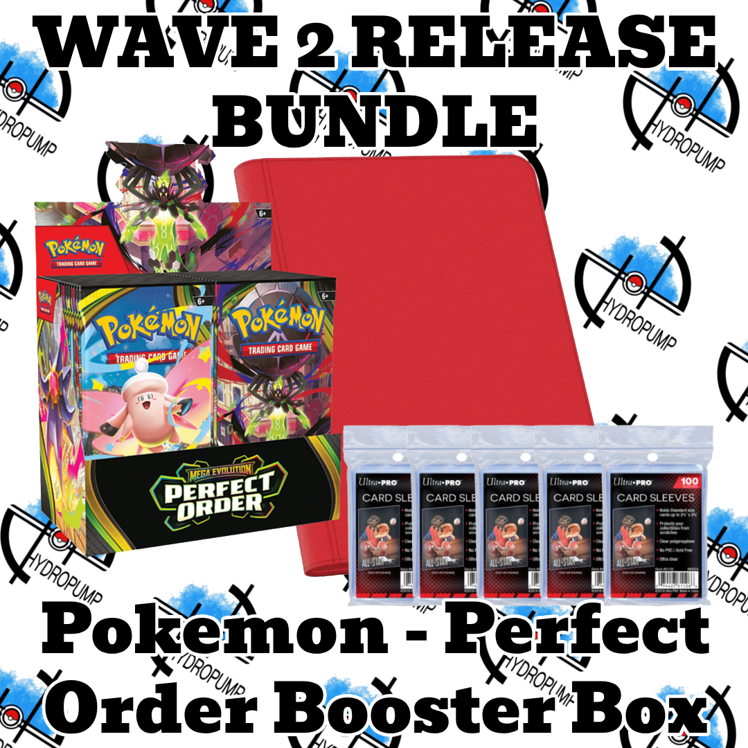 Pokémon TCG: Mega Evolution 03 - Perfect Order Booster Box Bundle - PRE-ORDER (WAVE 2 FULLFILMENT)