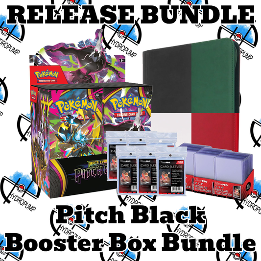 Pokémon TCG: Mega Evolution 05 - Pitch Black Booster Box Bundle - PRE-ORDER (Releases 7/17/2026)