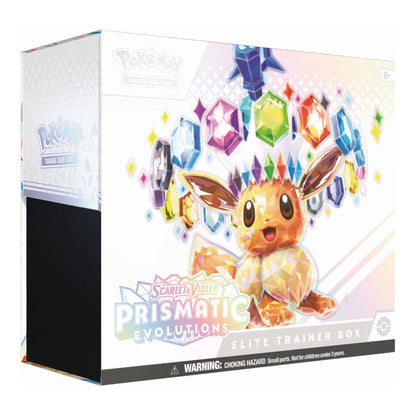 Pokémon TCG: Scarlet & Violet - Prismatic Evolutions Elite Trainer Box - PRE-ORDER (Releases 1/17/2025)