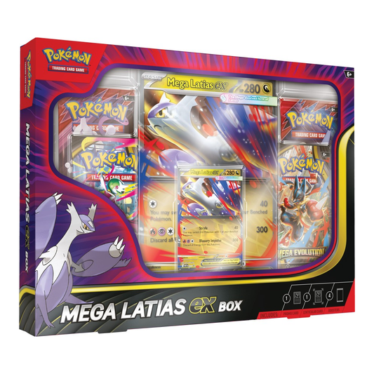 Pokémon TCG: Mega Latias ex Box - PRE-ORDER (Releases 10/10/2025)