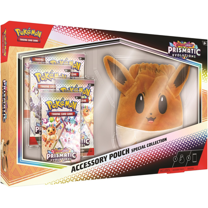 Pokémon TCG: Prismatic Evolutions Accessory Pouch Special Collection Box
