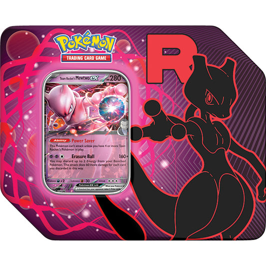 Pokémon TCG: Team Rocket Tin - PRE-ORDER (Releases 9/5/2025)