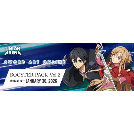 Union Arena: Sword Art Online Vol.2 Booster Box - PRE-ORDER (Releases 1/30/2026)