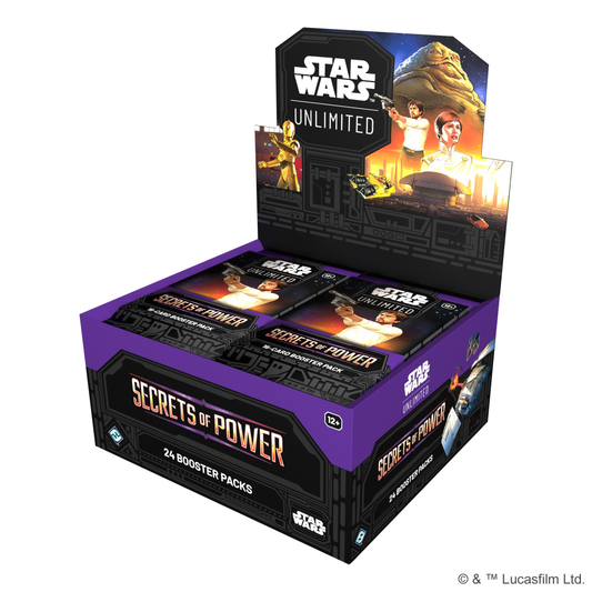 Star Wars: Unlimited TCG - Secrets of Power Booster Box - PRE-ORDER (Dates in Description)