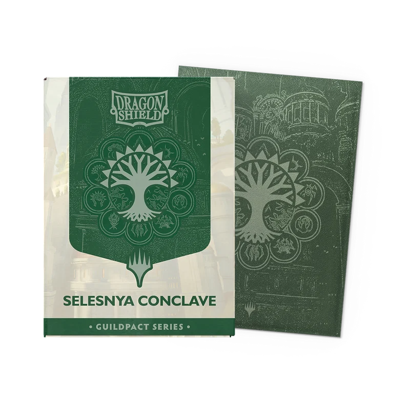 Dragon Shield Card Sleeves - Dual Matte Art - Guildpact Series - Selesnya Conclave