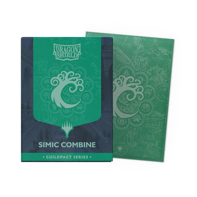 Dragon Shield Card Sleeves - Dual Matte Art - Guildpact Series - Simic Combine