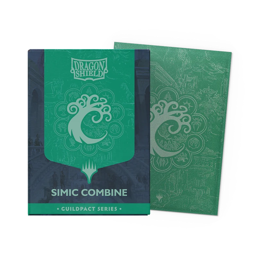 Dragon Shield Card Sleeves - Dual Matte Art - Guildpact Series - Simic Combine