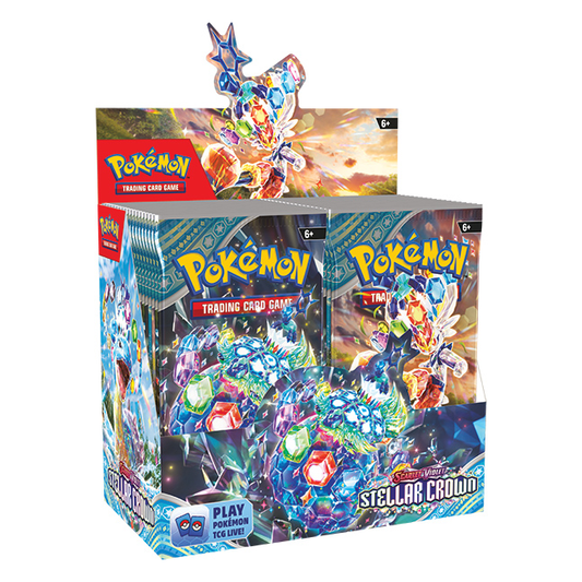 Pokémon TCG: Scarlet & Violet - Stellar Crown Booster Box - PRE-ORDER (Releases 9/13/2024)