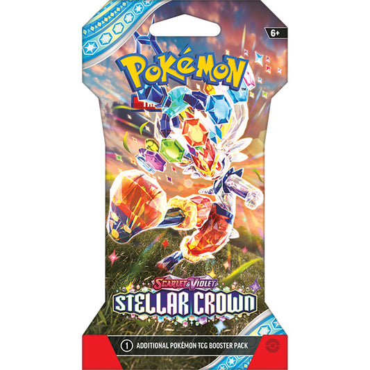 Pokémon TCG: Scarlet & Violet - Stellar Crown Booster Pack - PRE-ORDER (Releases 9/13/2024)