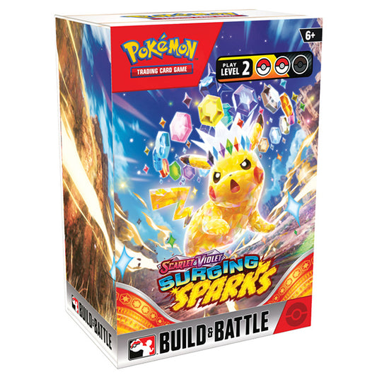 Pokémon TCG: Scarlet & Violet - Surging Sparks Build & Battle Box