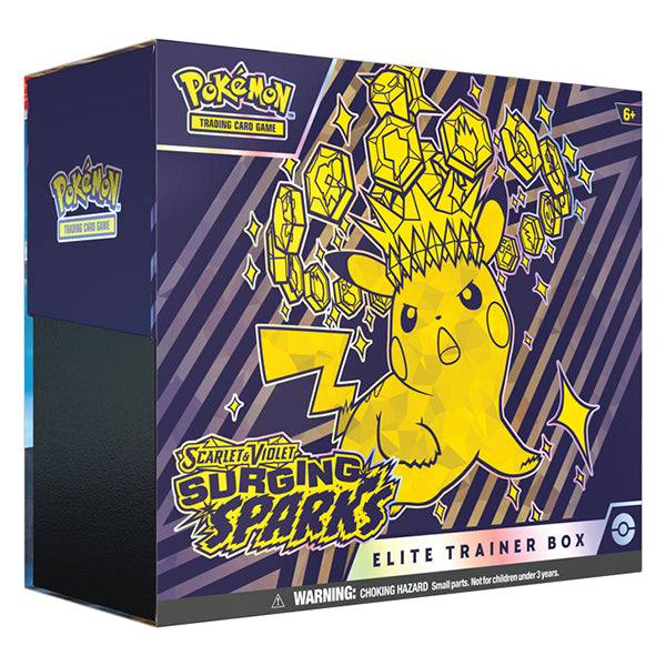 Pokémon TCG: Scarlet & Violet - Surging Sparks Elite Trainer Box - PRE-ORDER (Releases 11/8/2024)