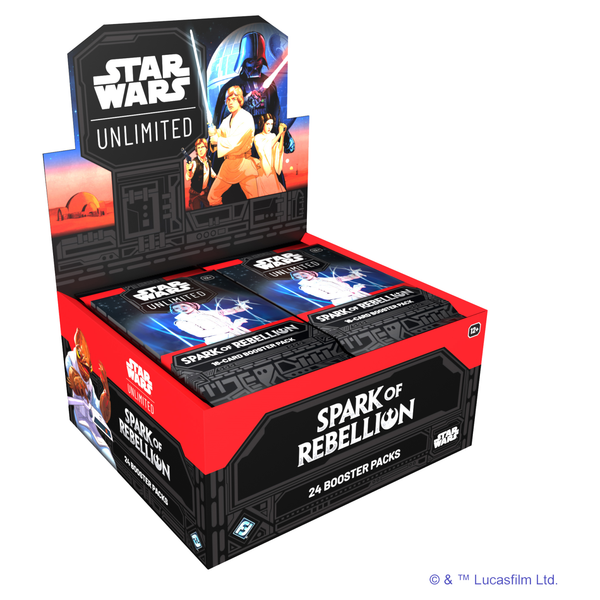 Star Wars: Unlimited TCG - Spark of Rebellion Booster Box - PRE-ORDER (Releases 3/8/2024)