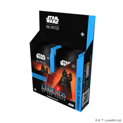 Star Wars: Unlimited TCG - Legends of the Force Carbonite Booster Box