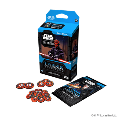 Star Wars: Unlimited TCG - Legends of the Force Spotlight Deck - PRE-ORDER (Dates in Description)
