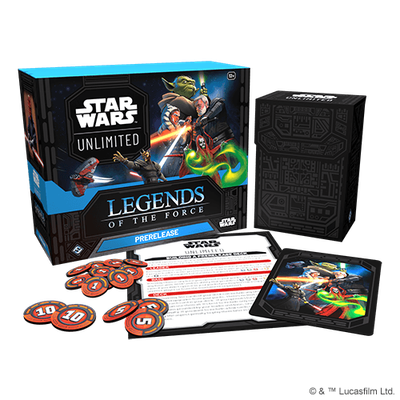 Star Wars: Unlimited TCG - Legends of the Force Pre-Release Kit - PRE-ORDER (Dates in Description)