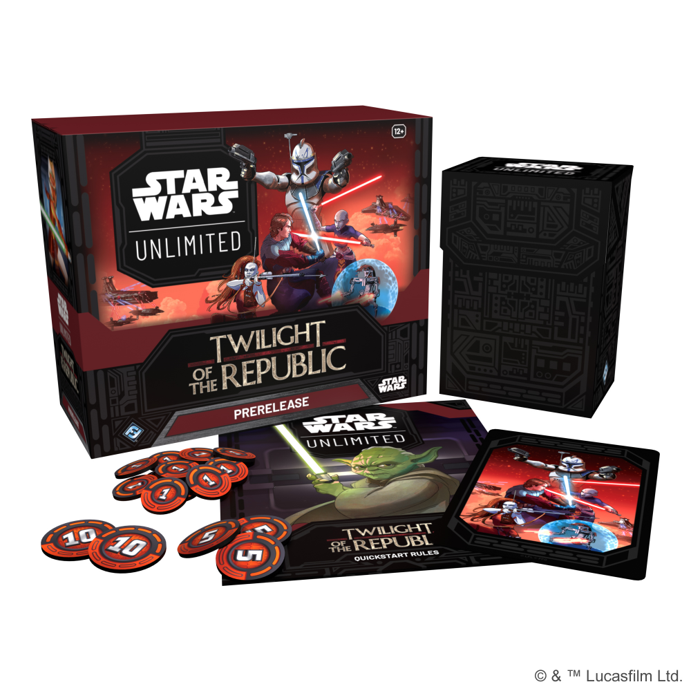 Star Wars: Unlimited TCG - Twilight Of The Republic Pre-Release Kit ...