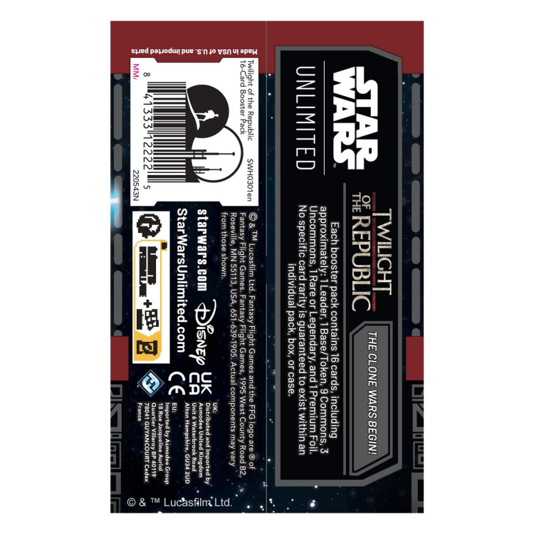 Star Wars: Unlimited TCG - Twilight of the Republic Booster Box