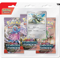 Pokémon TCG: Scarlet & Violet - Temporal Forces - 3-Pack Blister - PRE-ORDER (Releases 3/22/2024)