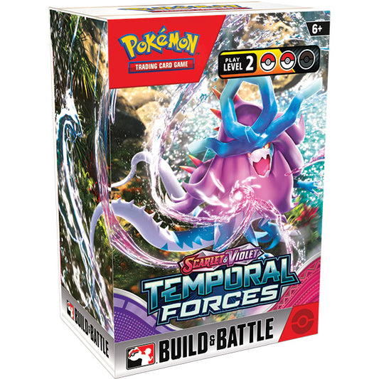 Pokémon TCG: Scarlet & Violet - Temporal Forces Build & Battle Box