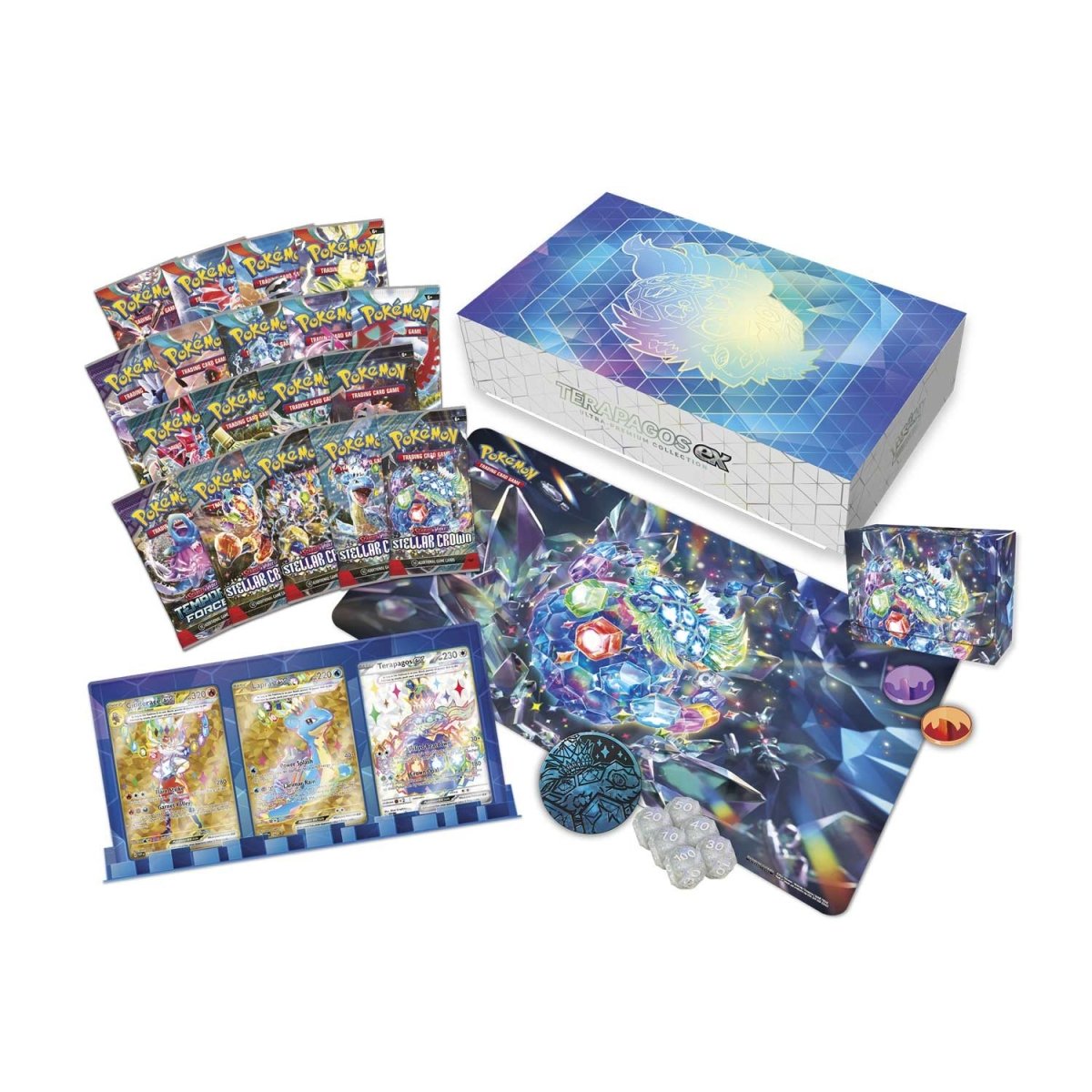 Pokémon TCG: Terapagos Ultra-Premium Collection