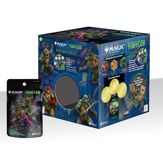 Sirius Dice: MTG Treasure Pack - Teenage Mutant Ninja Turtles Dice Set