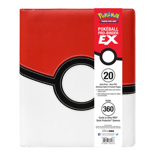 Ultra Pro: Premium Pokémon PRO Binder - Pokéball