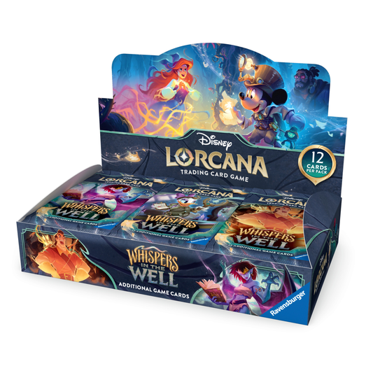 Lorcana TCG: Whispers in the Well Booster Box - PRE-ORDER (Dates in Description)