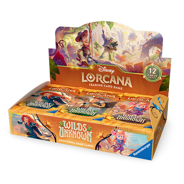 Lorcana TCG: Wilds Unknown Booster Box - PRE-ORDER (Dates in Description)