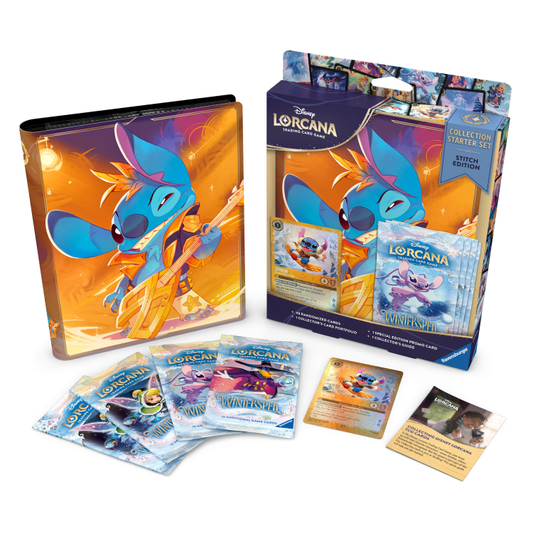 Lorcana TCG: Winterspell Collection Starter Set - Stitch - PRE-ORDER (Releases 3/13/2026)