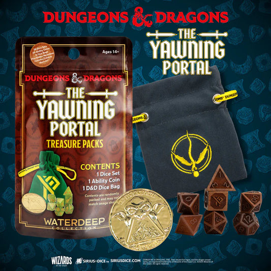 Sirius Dice: D&D Treasure Pack - The Yawning Treasure Portal Pack - Waterdeep Collection