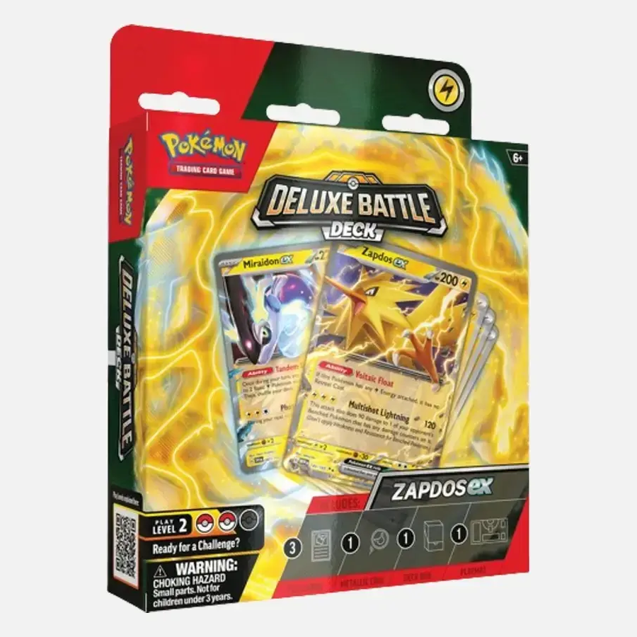 Pokémon TCG: Zapdos ex Deluxe Battle Deck