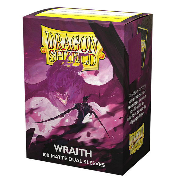 Dragon Shield Card Sleeves - Dual Matte Wraith