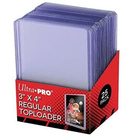 Ultra PRO 3" X 4" Clear Regular Toploader