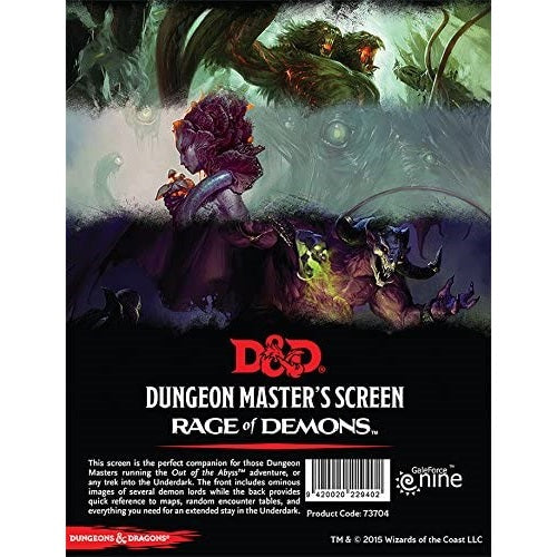 Dungeons & Dragons: Dungeon Master's Screen -  Rage of Demons