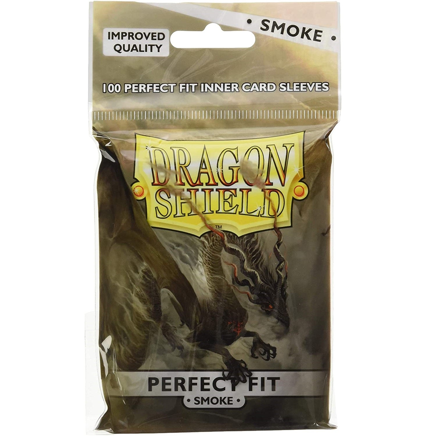 perfect card sleeves Dragon Shield Sleeves: Fit Smoke Experience the magic of Are pokemon cards real Metal[×2] Case Color:Gold / Orange