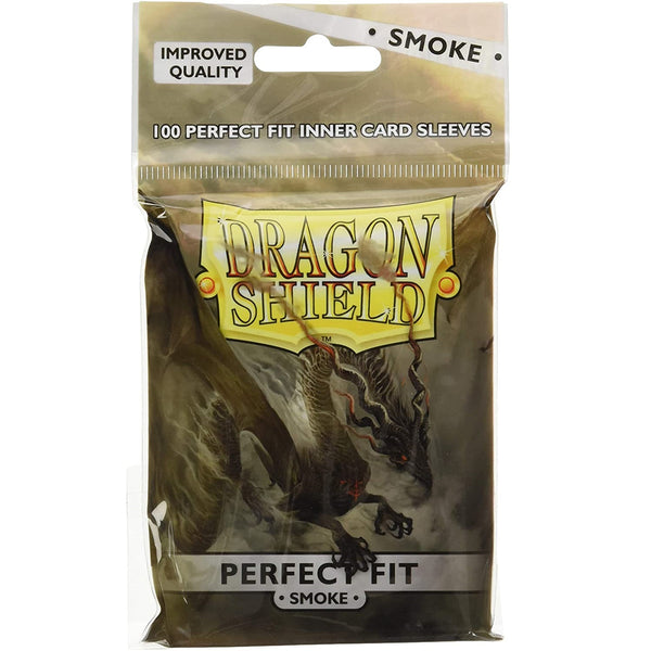 Dragon Shield Card Sleeves - Perfect Fit - Clear/Smoke