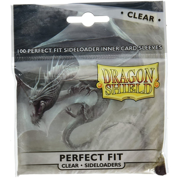 Dragon Shield Card Sleeves - Perfect Fit Slideloaders - Clear