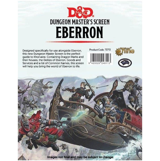 Dungeons & Dragons: Dungeon Master's Screen - Eberron: Rising from the Last War