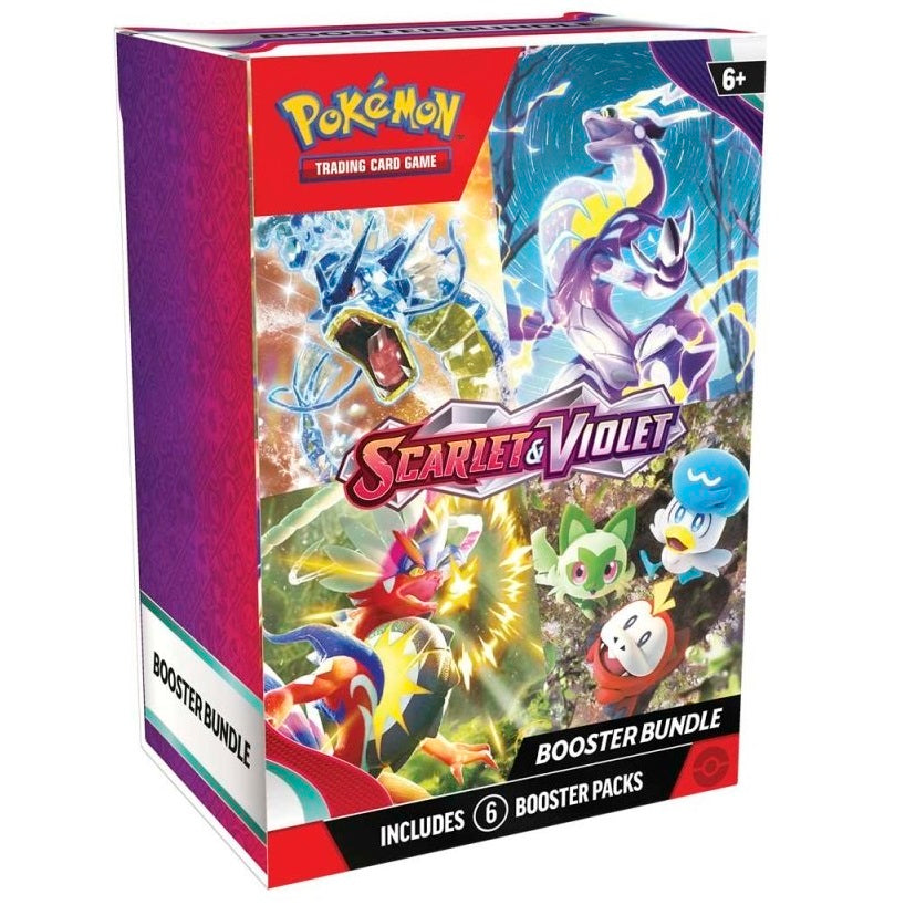 Pokémon TCG: Scarlet & Violet Booster Bundle (6 Packs)