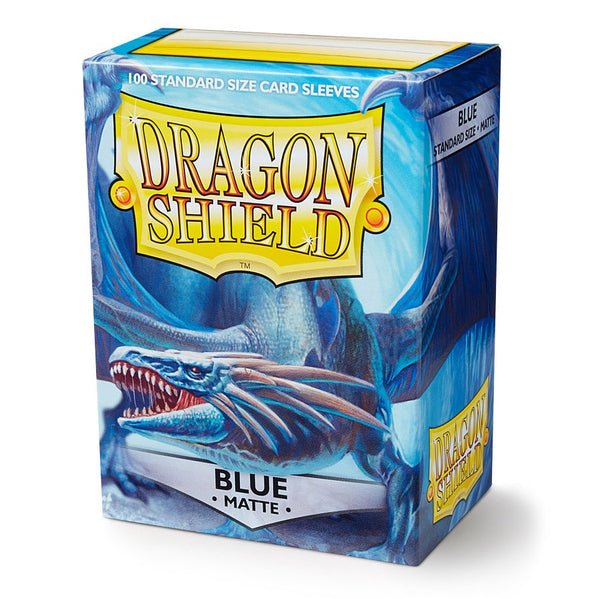 Dragon Shield Card Sleeves - Matte Blue