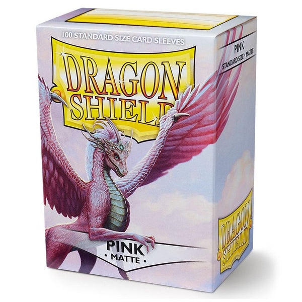 Dragon Shield Card Sleeves - Matte Pink