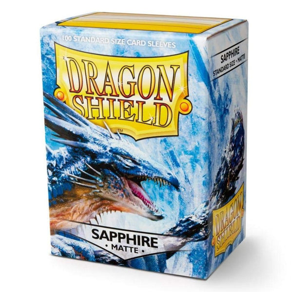 Dragon Shield Card Sleeves - Matte Sapphire