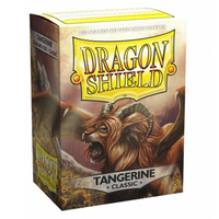 Dragon Shield Card Sleeves - Matte Tangerine