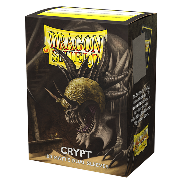 Dragon Shield Card Sleeves - Dual Matte Crypt