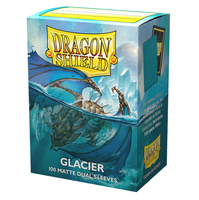 Dragon Shield Card Sleeves - Dual Matte Glacier
