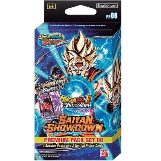 Dragon Ball Super TCG: Saiyan Showdown Premium Pack Set