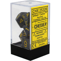 Chessex: 7-Die Set Speckled (Urban Camo)
