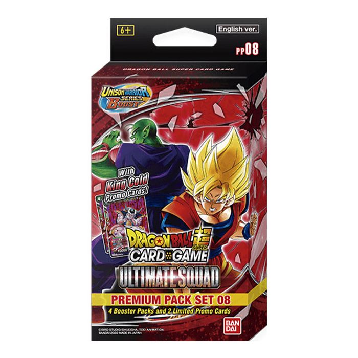 Dragon Ball Super TCG: Ultimate Squad Premium Pack Set